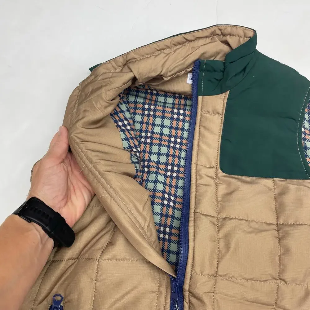 NWT Blue Quail Size 12 Khaki & Green Vest